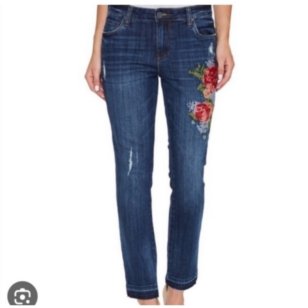 Kut From The Kloth Reese Ankle Straight
Leg Jeans